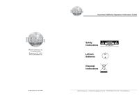 McIntosh Safety-Instructions-Manual